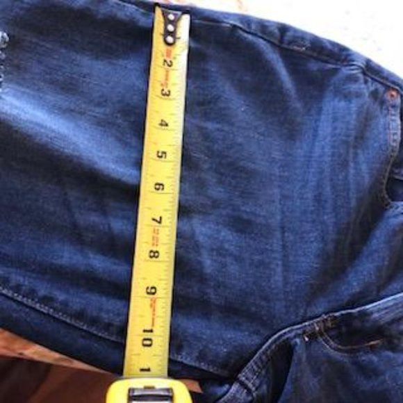 NWT Old Navy High Rise Curvy OG Straight, Secret-Slim Pocket Jeans Sz 4 Petite - Picture 12 of 12